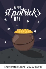 happy st patricks day greeting card