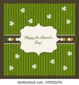 Happy St. Patrick's Day Greeting Card 