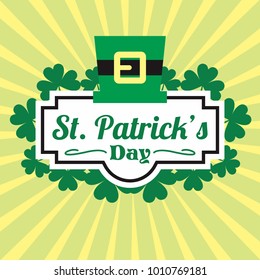 Happy St. Patrick's Day Illustration Vector