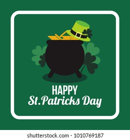 Happy St. Patrick's Day Illustration Vector
