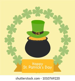 Happy St. Patrick's Day Illustration Vector