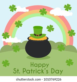 Happy St. Patrick's Day Illustration Vector