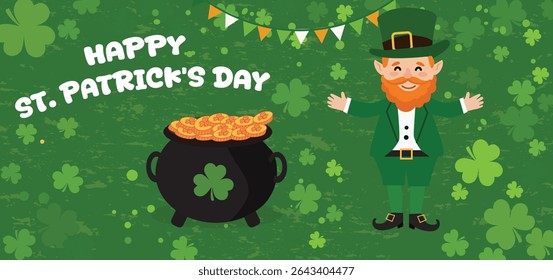 Happy St. Patrick's Day Illustration Set: Celebrating Irish Festivities