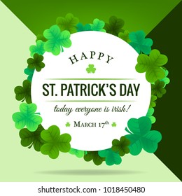 Happy St. Patrick's Day Invitation, wallpaper, flyers, poster, brochure, banners