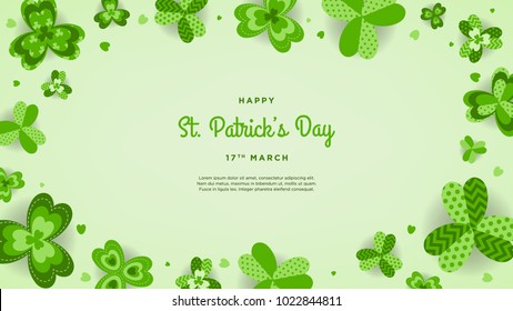 Happy St. Patrick's Day Invitation, wallpaper, flyers, poster, brochure, banners