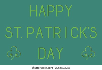 Happy St. Patrick's day message