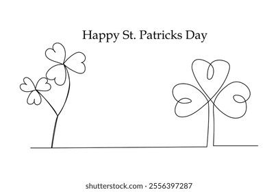 Happy St. Patrick's Day motivation quote wallpaper,
Four Leaf Clovers Silhouette Against White Background Green Symbolic Lucky Shamrock Leaves Representing Irish St Patrick s Day Holiday,