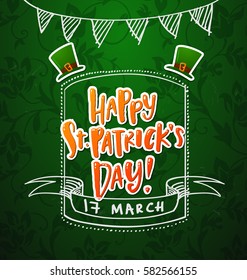 Happy St. Patrick's Day poster  
