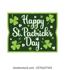 Happy St. Patrick's Day Shamrock Decorations