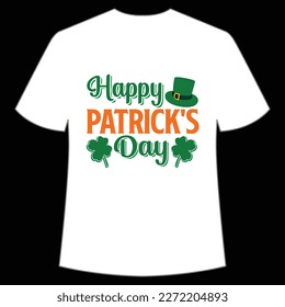 Happy St. Patrick's Day Shirt Print Template, Lucky Charms, Irish, everyone has a little luck Typography Design