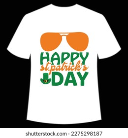 Happy St. Patrick's Day Shirt Print Template, Lucky Charms, Irish, everyone has a little luck Typography Design