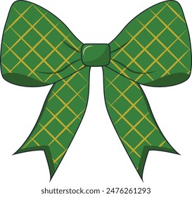 Happy St. Patrick's Day Sticker. with Trendy Cartoon Design. Isolated Vector Illustration.