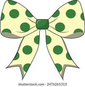 Happy St. Patrick's Day Sticker. with Trendy Cartoon Design. Isolated Vector Illustration.
