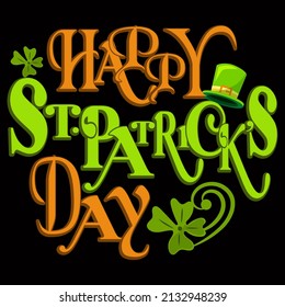 Happy St Patrick's Day T Shirt Design.