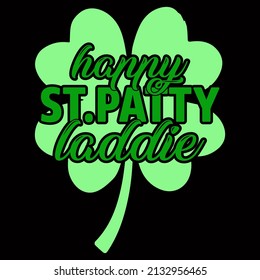 Happy St. Patrick's Day T Shirt Design.