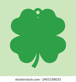 Happy St. Patrick's Day Tiered Tray laser cut Illustration, Lucky