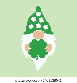 Happy St. Patrick's Day Tiered Tray laser cut Illustration, Lucky