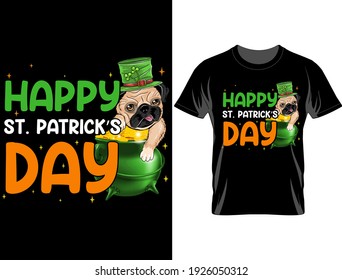 Happy St. Patrick's Day T-Shirt Design, T-Shirt Design Vector