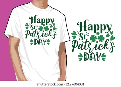 Happy St. Patrick's Day T-shirt Design