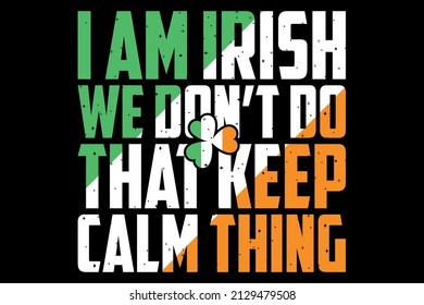 Happy St. Patrick's Day T-shirt Design