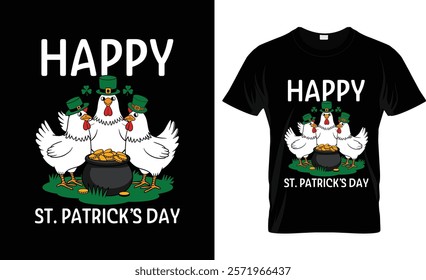 Happy St. Patrick's Day T-Shirt Design Vector