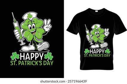 Happy St. Patrick's Day T-Shirt Design Vector