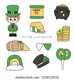 Happy St. Patrick's day. Vector illustration