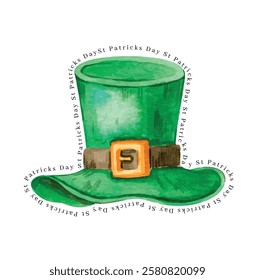 Happy St Patrick's Day vector illustration,  St Patrick's Day vector