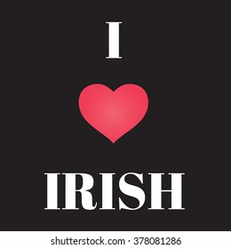 Happy St. Patrick's Day Vector Poster