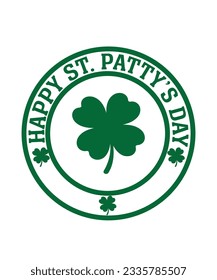 happy st pattys dayt shirt print template