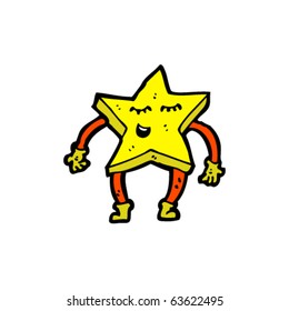 happy star cartoon