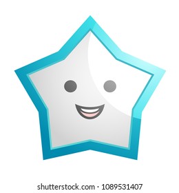 happy star icon