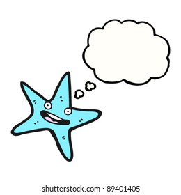 happy starfish cartoon
