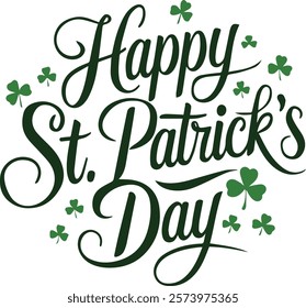 Happy st.patrick's t-shirt design vector art