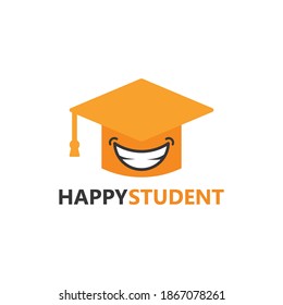 Design des Logos für glückliche Schüler