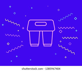 Happy style Poster take out coffee cup. Coffee take away for cafe and coffee to go