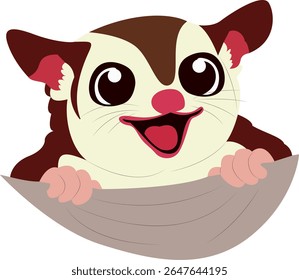 Happy Sugar Glider Pocket Pet