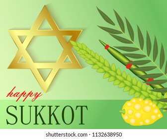  Happy Sukkot card