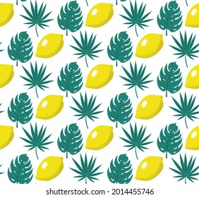 Feliz Sukkot sin fisuras. Las casas de vacaciones judías tienen un fondo interminable. Textura repetitiva con etrog, lulav, Arava, Hadas. Ilustración vectorial.