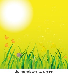 Happy summer background