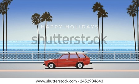 Similar – Image, Stock Photo where we dream California