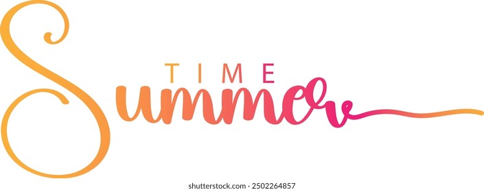 Happy Summer Holidays with beach summer, Summer background