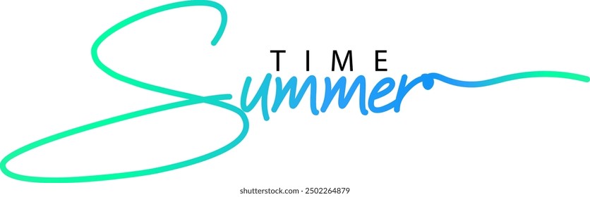 Happy Summer Holidays with beach summer, Summer background