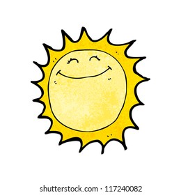 Happy Sun Cartoon