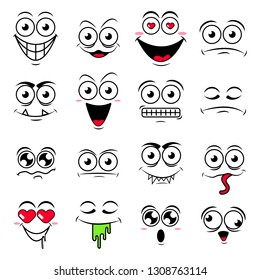 Happy symbol emotions icons vector illustration
