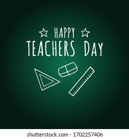 Happy Teacher Day Vector Design Illustration