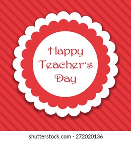 Happy Teacher's day