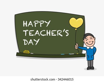 6,103 Happy teachers day cartoon Images, Stock Photos & Vectors ...