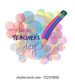 Happy teacher's day