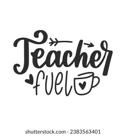 Happy Teachers Day abstract concept. Set of cute greeting cards. Best teacher ever. Back To School Lettering Quotes Design isolated on white background